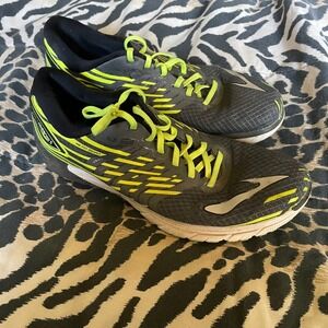 Brooks PureCadence 5 Running Shoes‎ Gray Yellow Lightweight Men's Sz 10